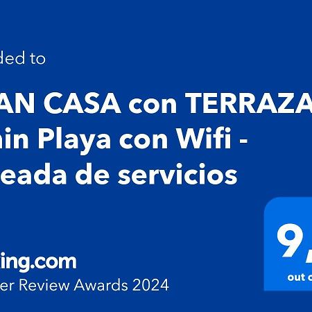 Gran Casa Con Terraza A 3 Min Playa Con Wifi - Rodeada De Servicios Ροκέτας ντε Μαρ Εξωτερικό φωτογραφία