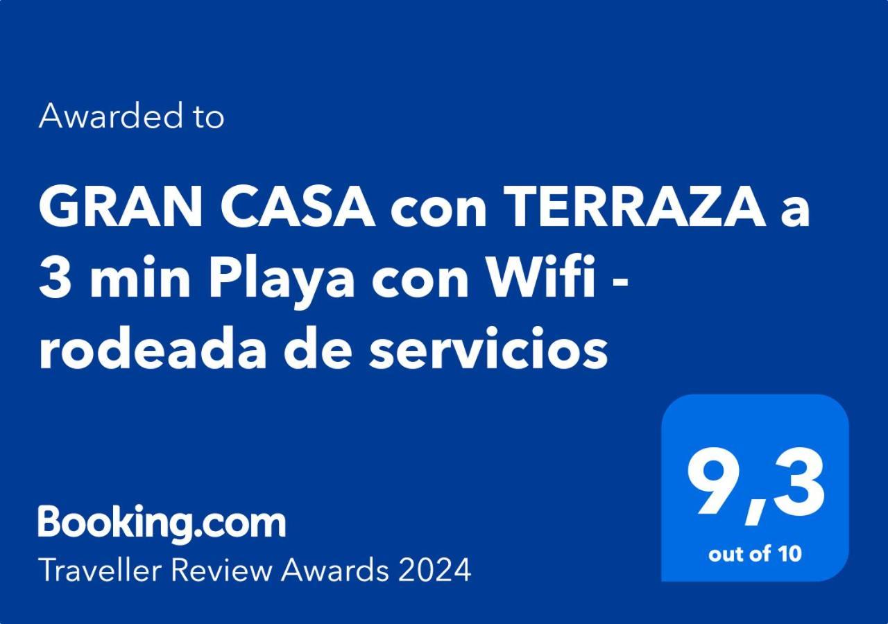 Gran Casa Con Terraza A 3 Min Playa Con Wifi - Rodeada De Servicios Ροκέτας ντε Μαρ Εξωτερικό φωτογραφία
